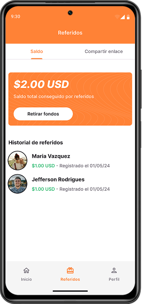 Gana dinero Invitando a Tus Amigos a la Ruta